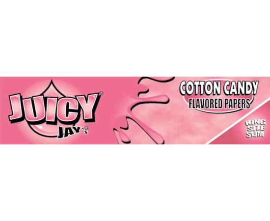 feuille-slim-aromatisé-juicy-jay-king-size-barbe-à-papa-COTTON-CANDY-KS