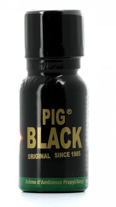 Poppers Pig Black Amyle 15 ml
