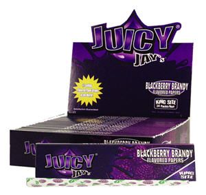 Feuilles aromatisées Juicy Jay\'s Blackberry Brandy (Mûre)