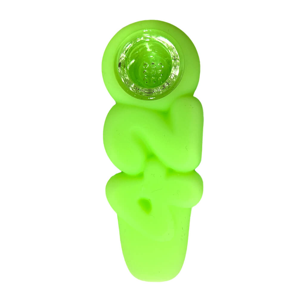 wholesale-420-silicone-pipe-green-2