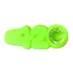 wholesale-420-silicone-pipe-green