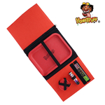 Kit-Fumeur-Honeypuff-x000000a9-Trousse-de-rangement-avec-plateau-grinder-Orange-ASHC202-1