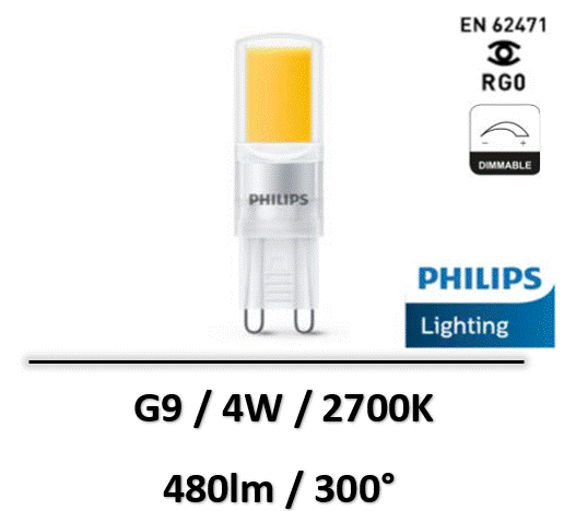 ampoule-led-G9-phlips-dimmable