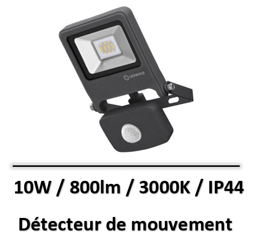 projecteur-led-gris-ledvance-10W
