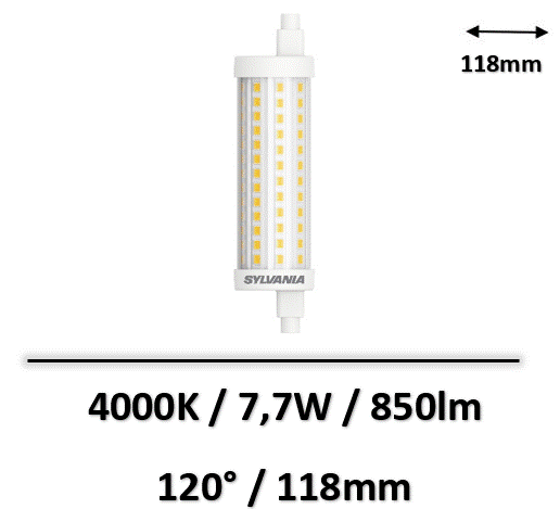 R7S-sylvania-led-7W