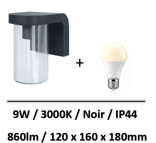 applique-led-ledvance-noir