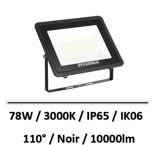 projecteur-led-sylvania-noir