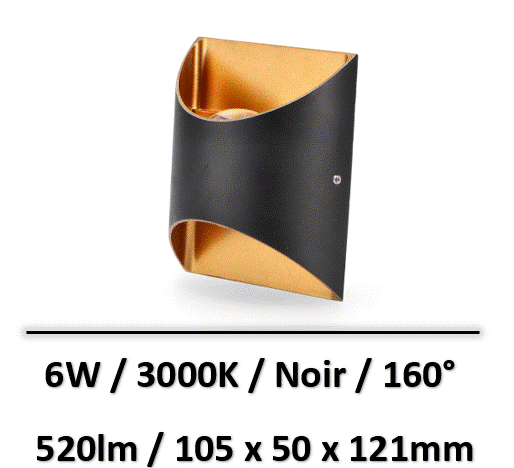 applique-led-noir-ledme-exterieure