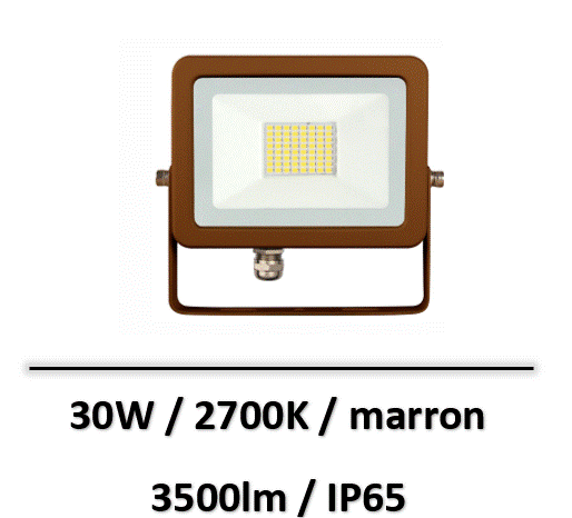 projecteur-led-marron
