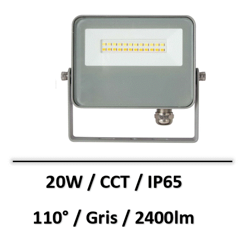 projecteur-led-gris-CCT-20W