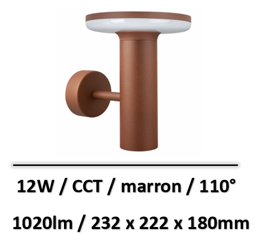 applique-led-marron-beneito-faure