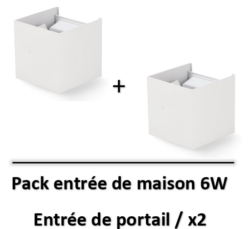 applique-led-blanche-6W
