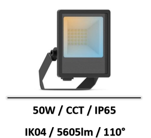 projecteur-led-noir-CCT-50W