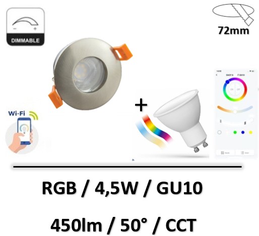spot-led-gris-IP65-douche