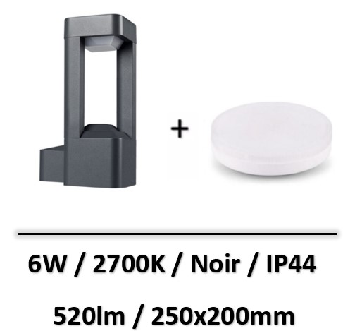 applique-led-kanluc-noir