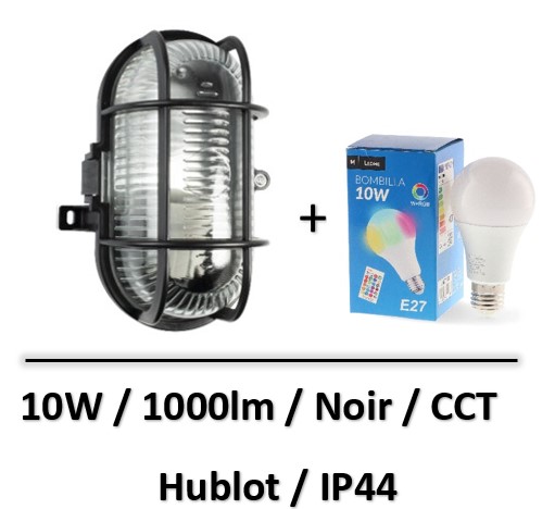 hublot-led-avec-telecommande