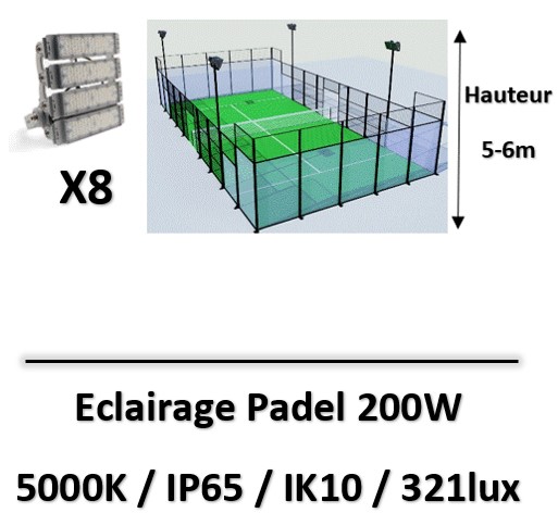 eclairage-pour-terrain-de-padel