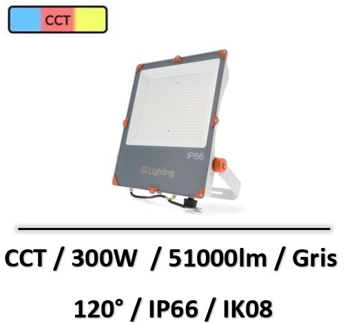 projecteur-led-gris-CCT-300W