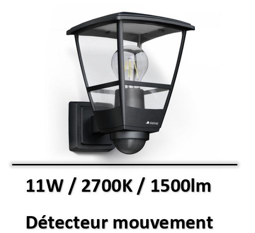applique-led-steinel-L 10 S noir