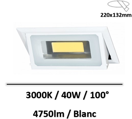 spot-led-rectangle-beneito-faure-blanc