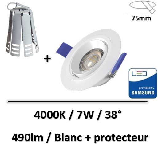spot-led-7W-blanc