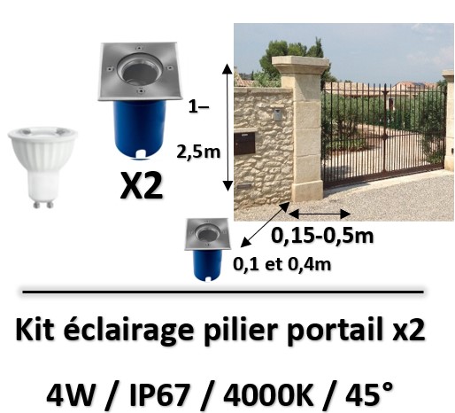 eclairage-pilier-portail-led