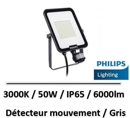 projecteur-led-50W-philips-detecteur
