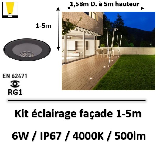 eclairage-led-facade-noir