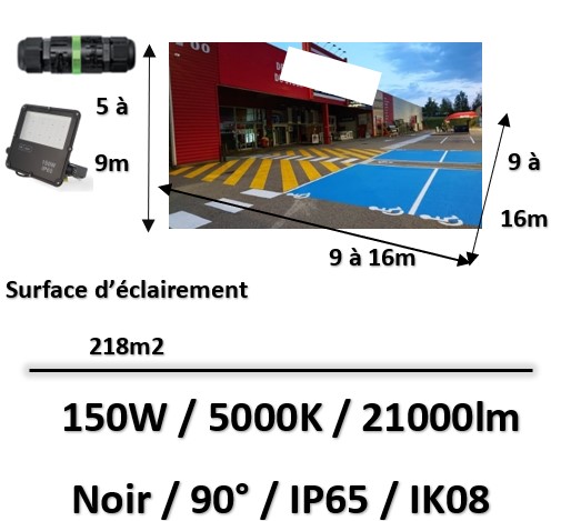 projecteur-led-ledme-150W