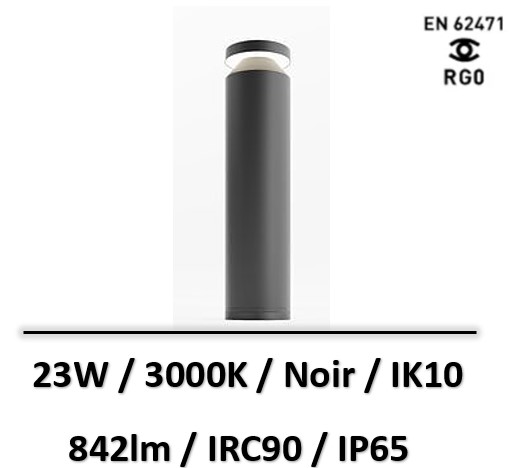 borne-led-side-noir