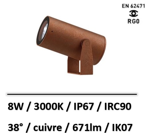 projecteur-led-cuivre