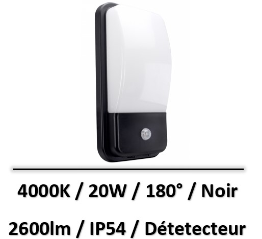 applique-led-noir-detecteur