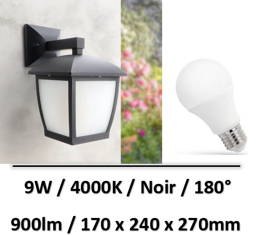 applique-led-noir-ledme