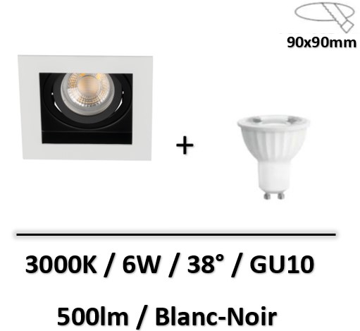 spot-led-blanc-noir