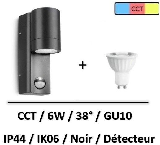 applique-led-miidex-noir