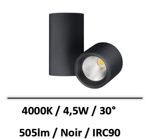 spot-led-sailli-noir-arkos
