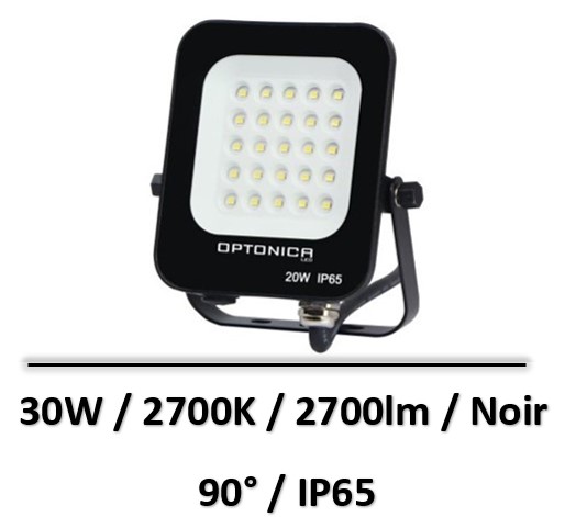 projecteur-led-noir-optonica