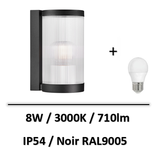 applique-led-noir-nordlux