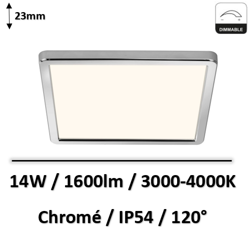 plafonnier-led-chromé
