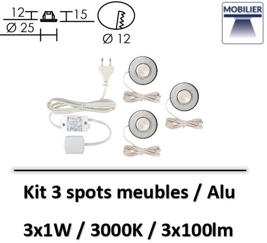 kit-spot-meuble-alu-3x1w