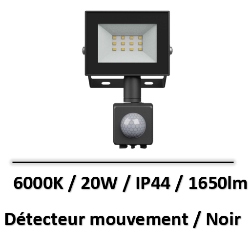 projecteur-led-deteteceur-noir
