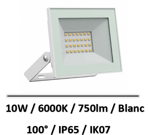 projecteur-led-blanc-10W