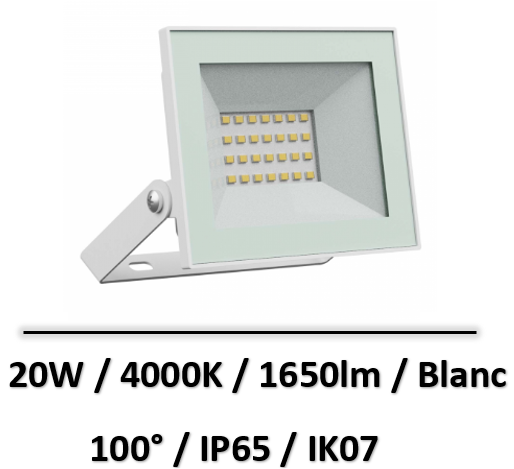 projecteur-led-blanc-spectrum-20W
