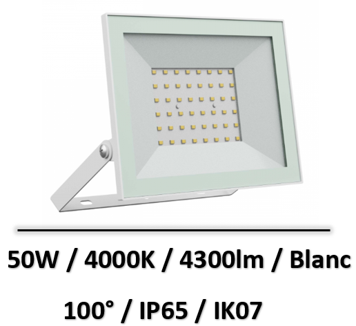 projecteur-led-50W-blanc