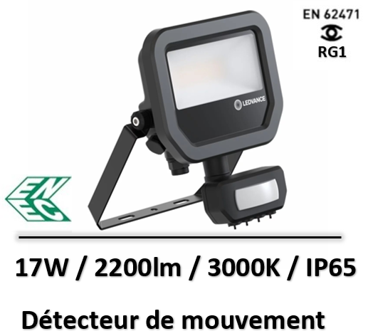 projecteur-ledvance-noir