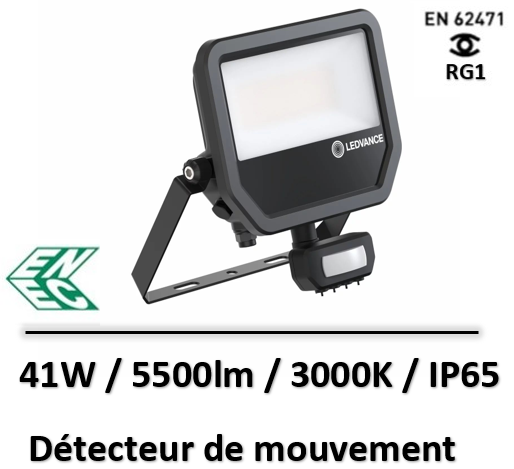 projecteur-led-ledvance-noir