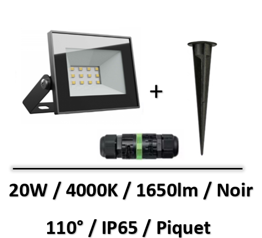 projecteur-led-piquet-
