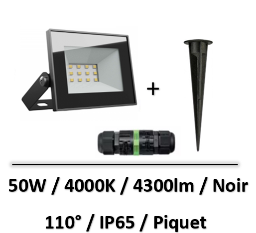 projecteur-led-piquet
