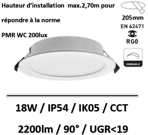 eclairage-WC-PMR