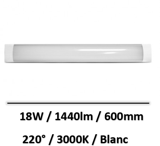 reglette-led-miidex-18W